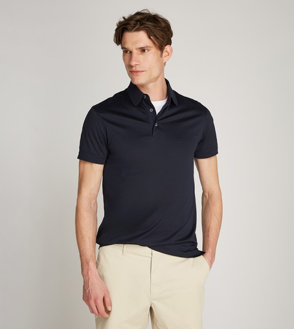 Slim Fit Short Sleeves Polo T-Shirt