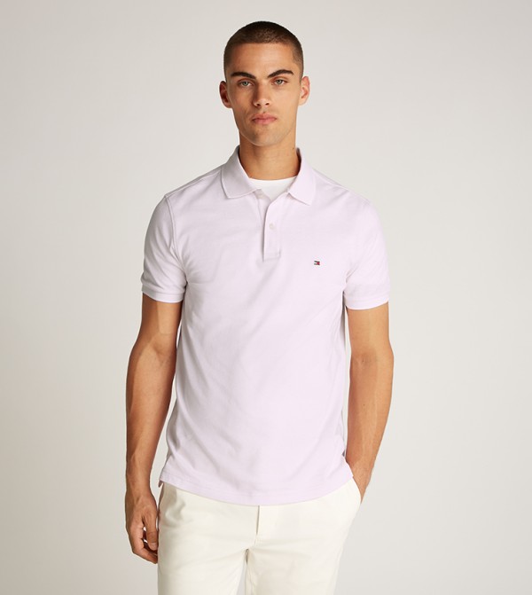 Flag Detail Regular Fit Polo T-Shirt