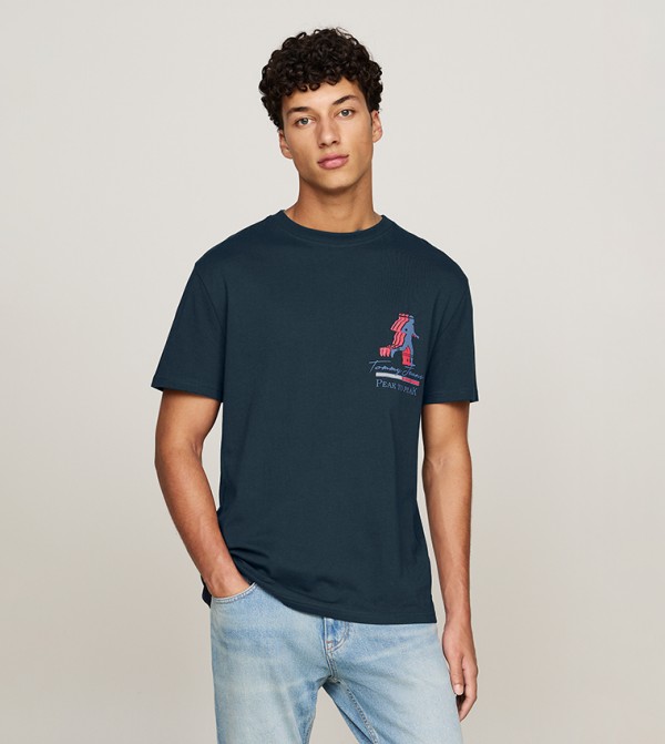 Graphic Printed Crew Neck T-Shirt