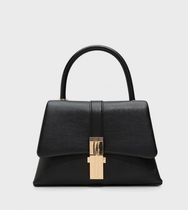 TOPALICIE Solid Top Handle Bag