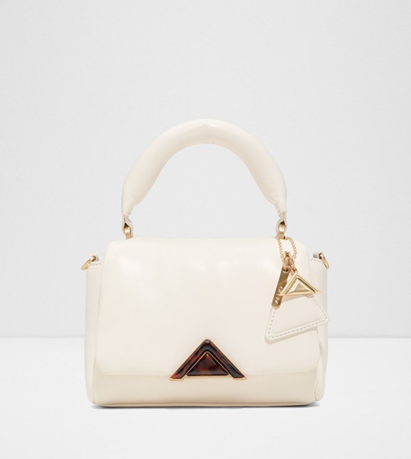 TOPLUXE Textured Flap Top-Handle Bag