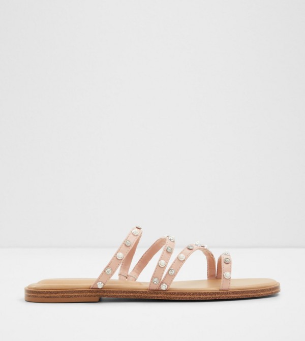 TRITON Embellished Flat Sandals