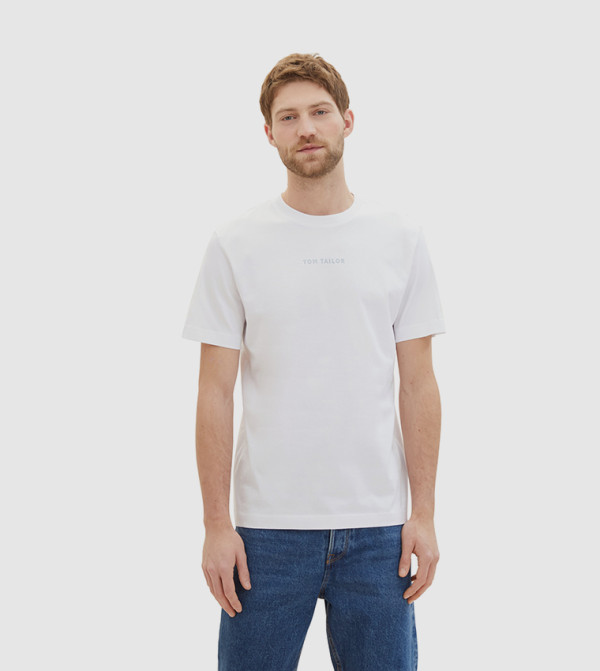 Logo Printed Short Sleeves T-Shirt