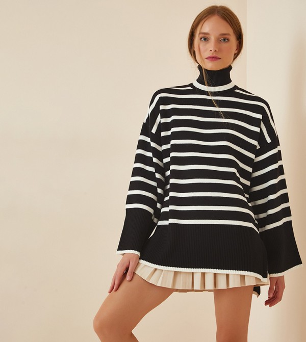 Striped Oversized Jumper