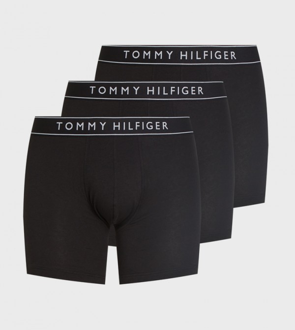 Pack of 3 Logo Waistband Trunks
