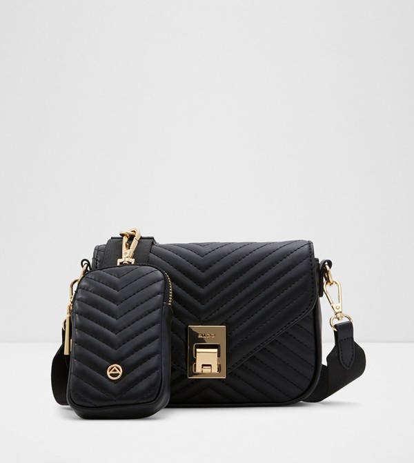 UNILA Quilted Crossbody Bag with Coin Pouch