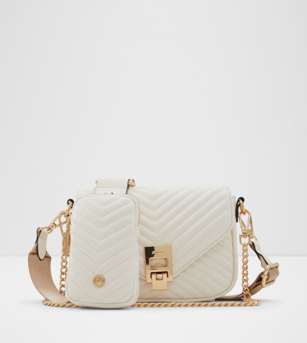 Buy Aldo UNILA Quilted Crossbody Bag with Phone Pouch in Beige 6thStreet Bahrain