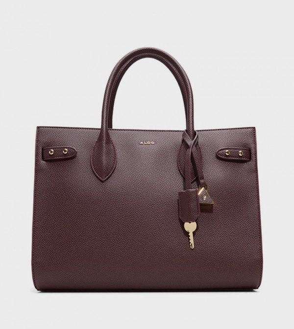 UNOLAAN Textured Satchel Bag