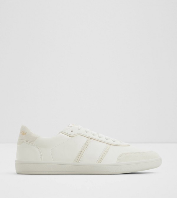 UPTOWN Contrast Stripe Lace-Up Sneakers
