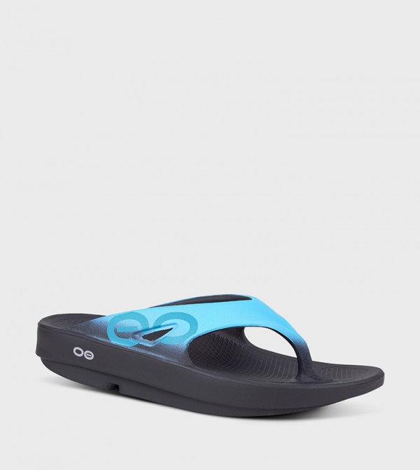 Logo Detail Flatform Flip-Flops