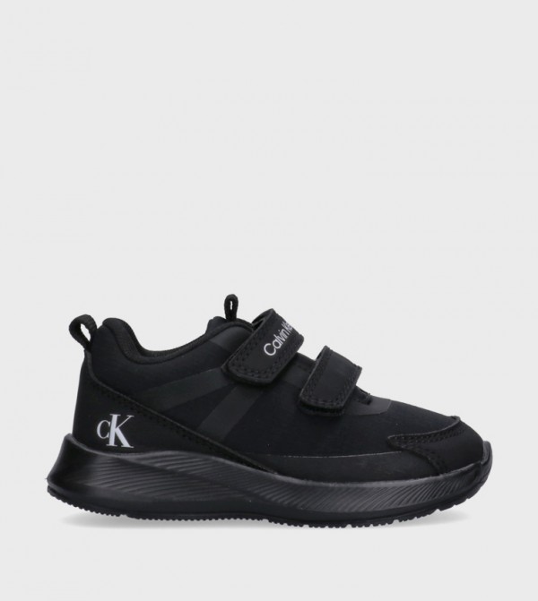 Logo Printed Velcro Closure Sneakers