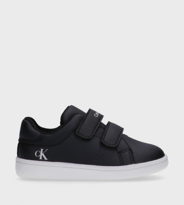 Logo Printed Velcro Closure Sneakers