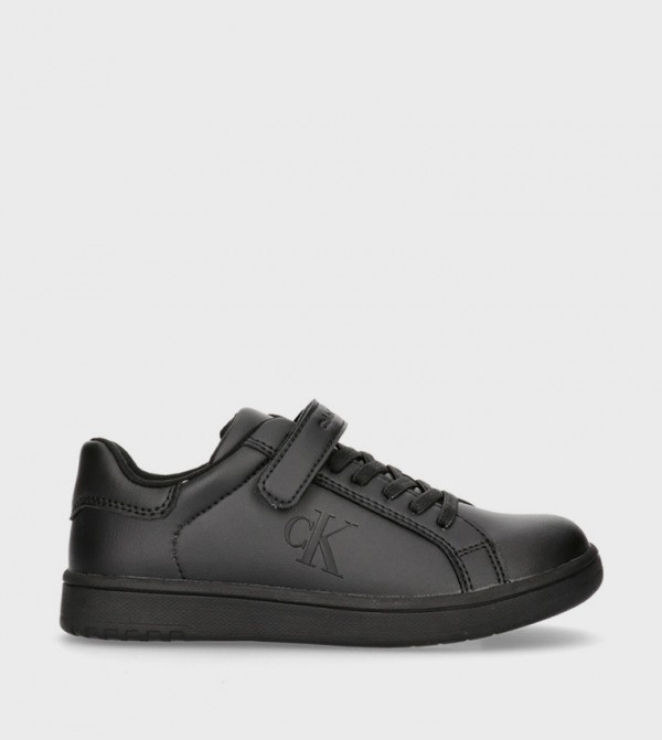 Logo Printed Velcro Closure Sneakers