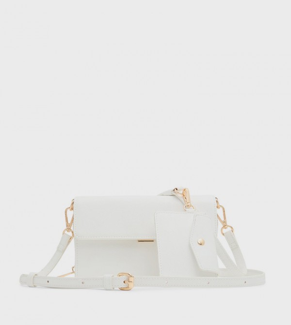 VALABENA Textured Crossbody Bag with Card Holder