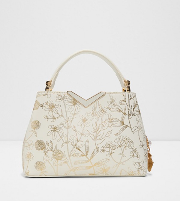 VALFLORA Printed Top Handle Bag