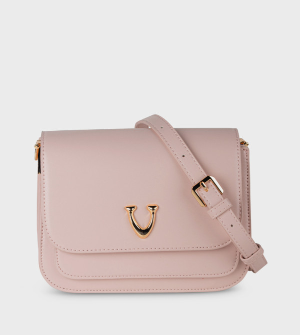 Flap Closure Crossbody Bag