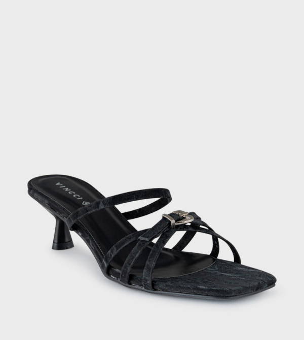 Strappy Mid Heeled Sandals