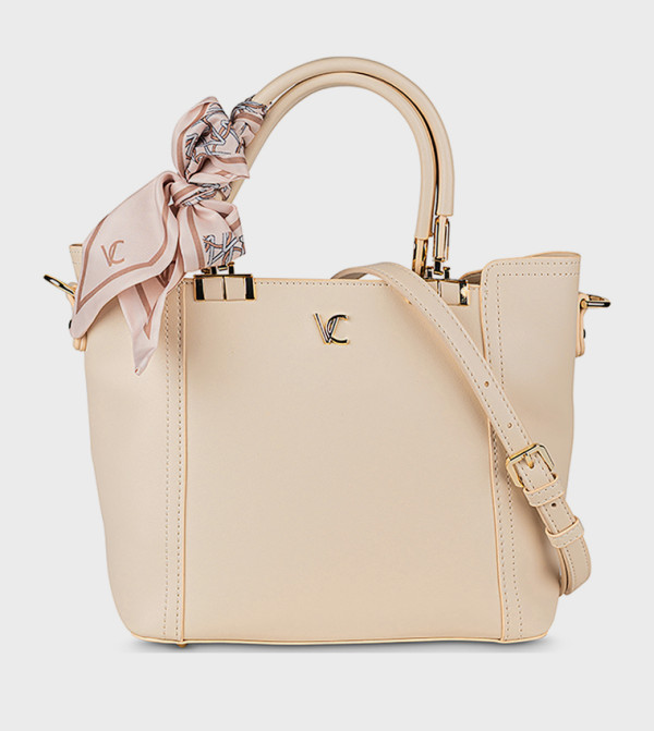 Textured Scarf Tote Bag