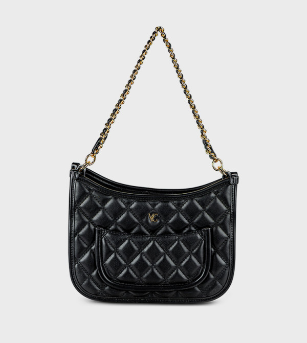 Quilted Chain Strap Shoulder Bag