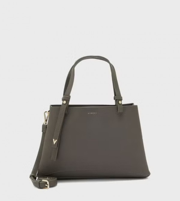Textured Satchel Bag