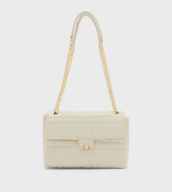 Quilted Convertible Shoulder Bag
