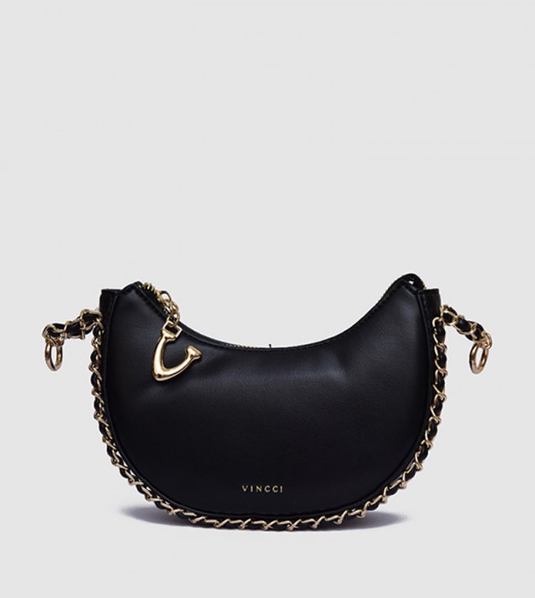Chain Detailed Shoulder Bag