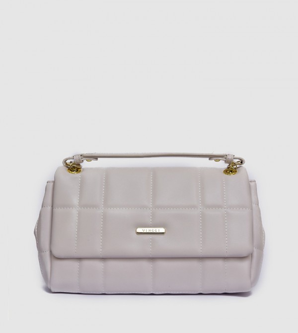 Quilted Convertible Crossbody Bag
