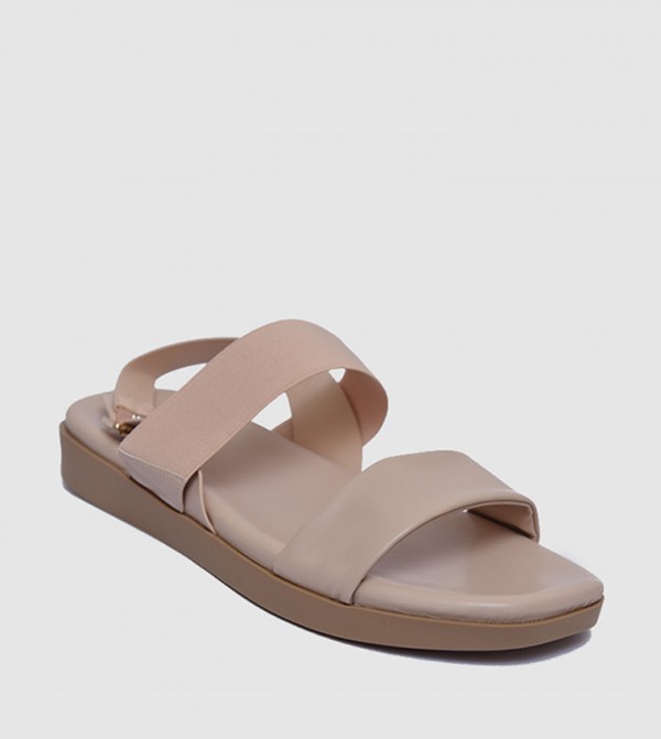 Double Strap Slingback Comfort Sandals