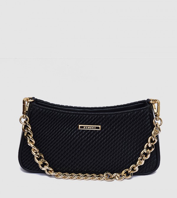 Quilted Chain Strap Shoulder Bag