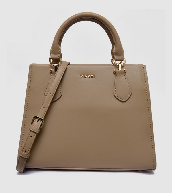 Logo Detail Satchel Bag