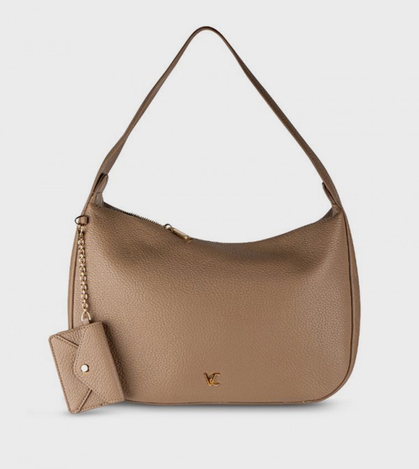 Textured Shoulder Bag