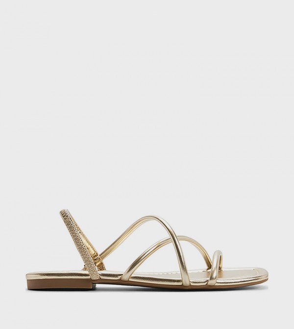 VIIRA Open Toe Flat Sandals