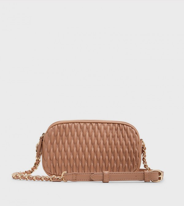 VIO Quilted Crossbody Bag