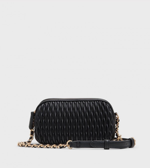 VIO Quilted Crossbody Bag