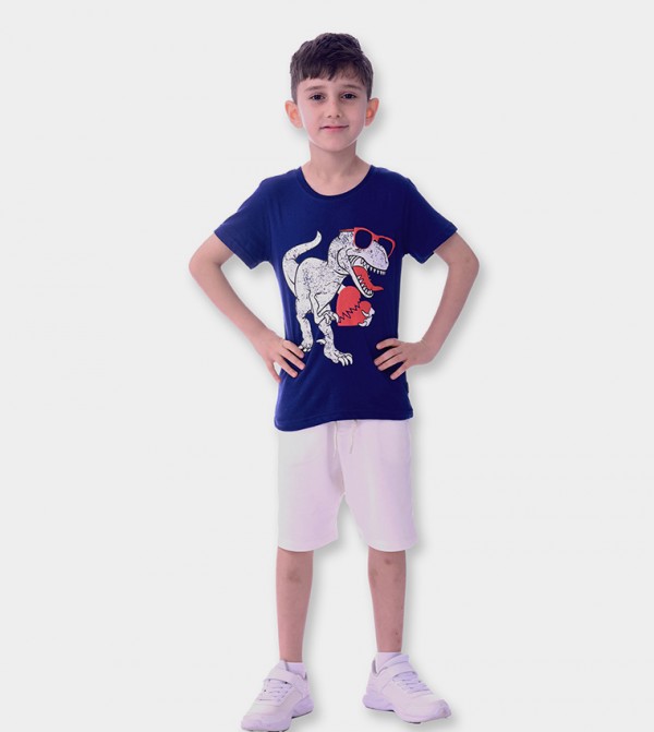 Fast Cars Printed Short Sleeves T-Shirt