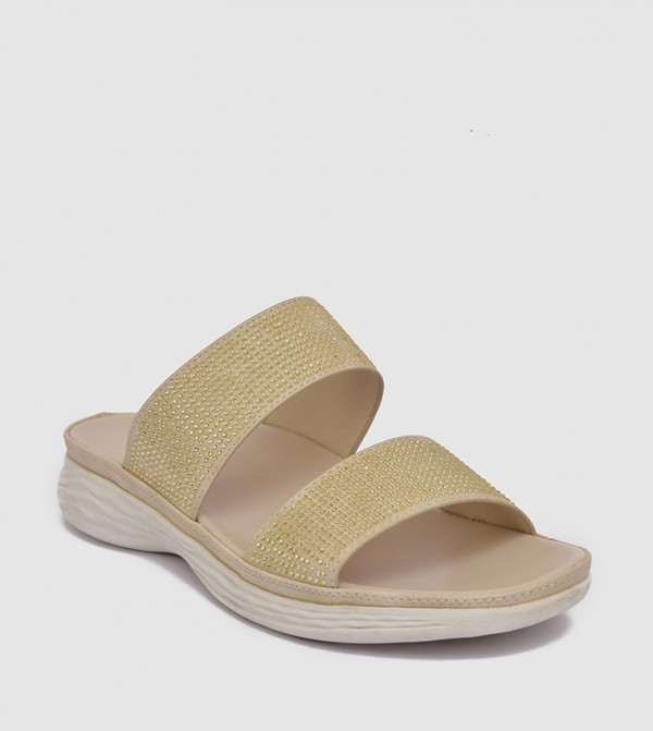 Embellished Comfort Sandals