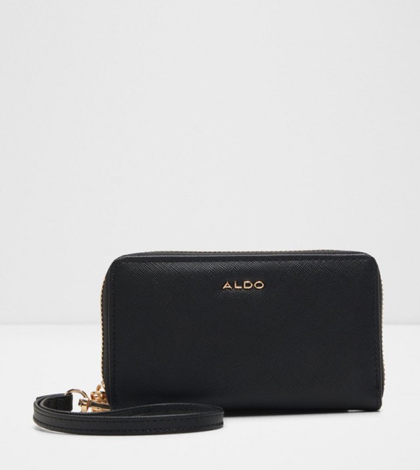 VOROTAN Textured Zip-Around Wristlet