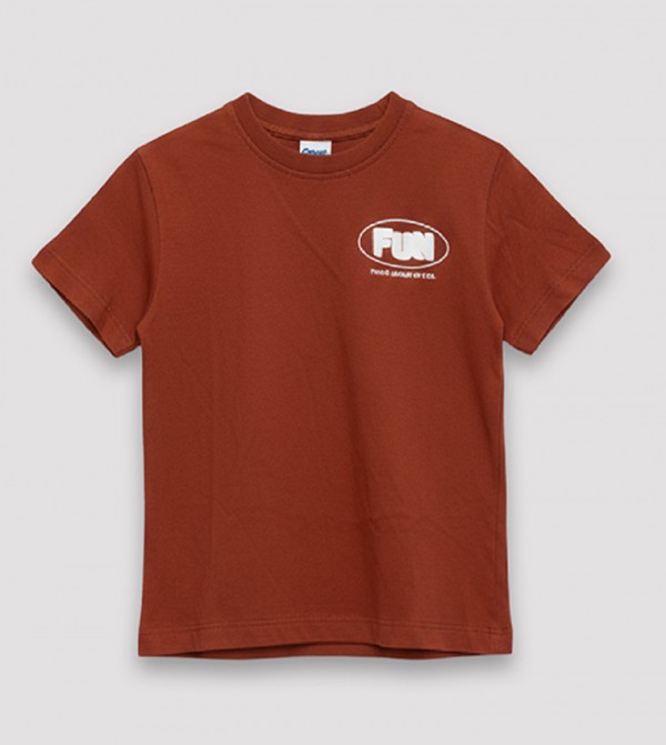 Printed Short Sleeves T-Shirt