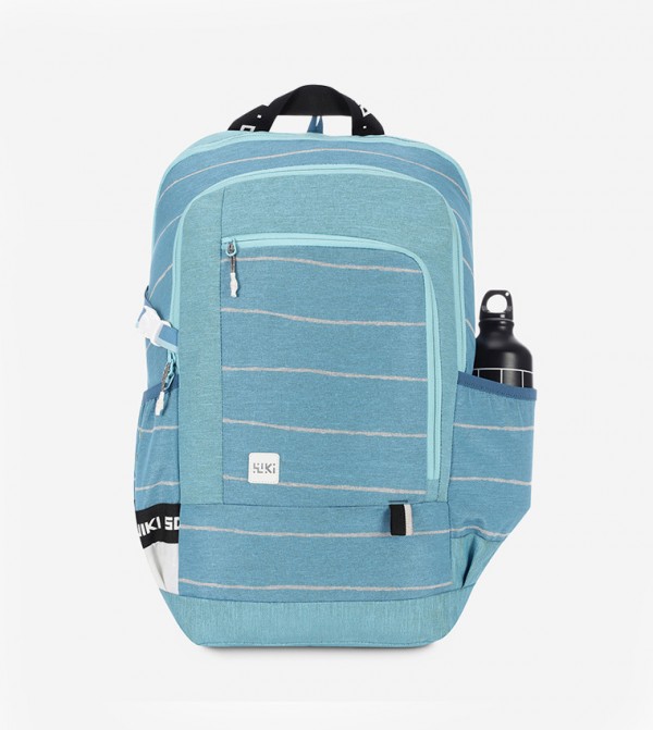 Striped Zip Around Backpack