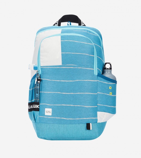 Striped Zip Around Backpack