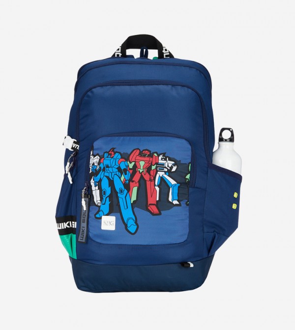 Printed Zip Around Backpack