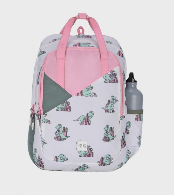 Printed Zip Around Backpack