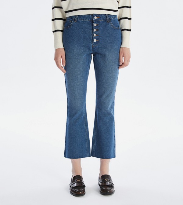 Mars High Waist Flared Jeans