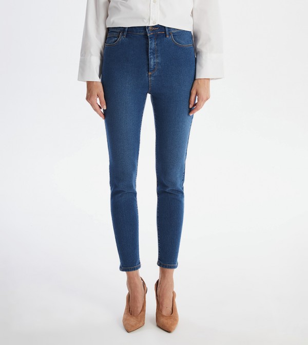 High Waist Skinny Fit Jeans
