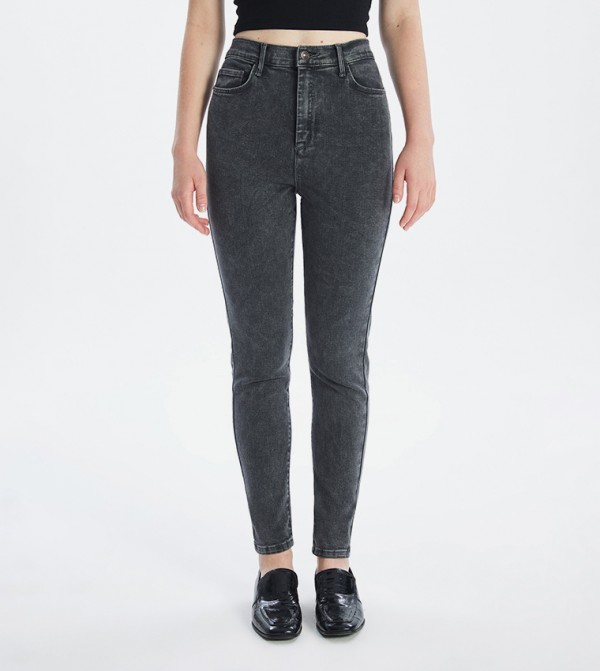 High Waist Skinny Fit Jeans