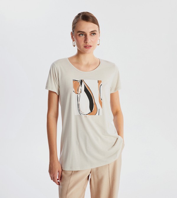 Printed Short Sleeves T-Shirt