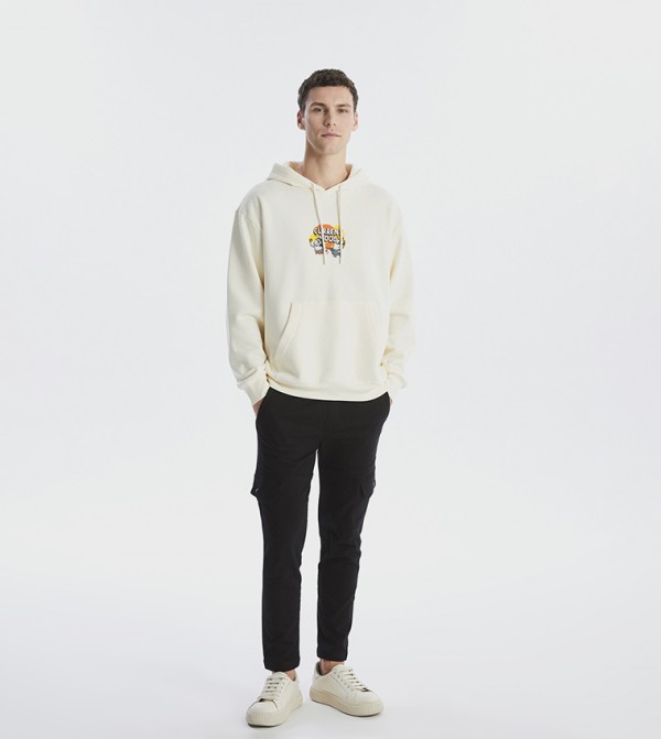 Drawstring Waist Cargo Pants