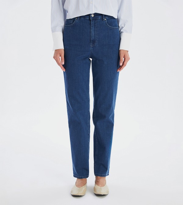 Washed Slim Fit Jeans