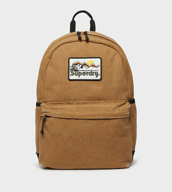 Canvas Montana Label Detail Backpack