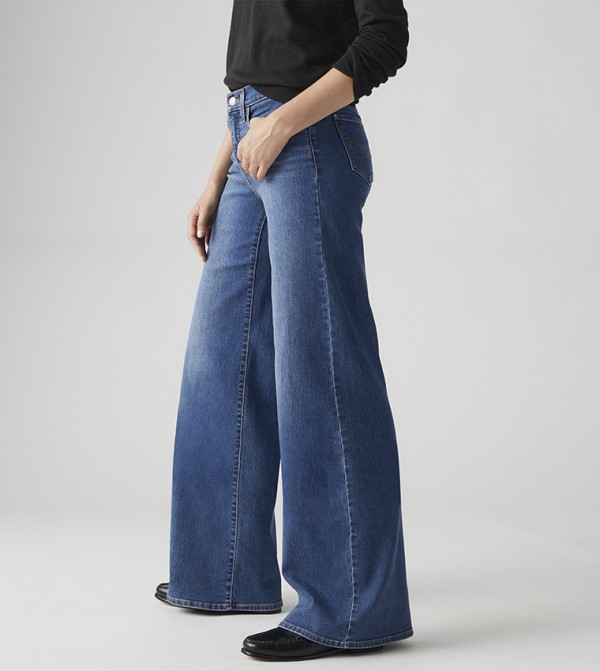 318 Shaping Wide Leg Jeans